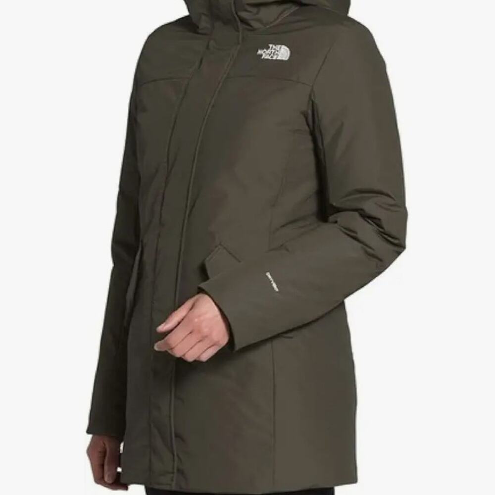 THE NORTH FACE Women's Pilson Waterproof Down Parka Hooded Jacket New Taupe Gree